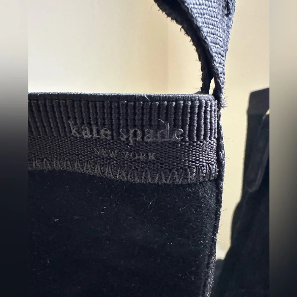 NWB Kate Spade Down Under Stretch Suede Booties - Size 7 - Picture 10 of 16